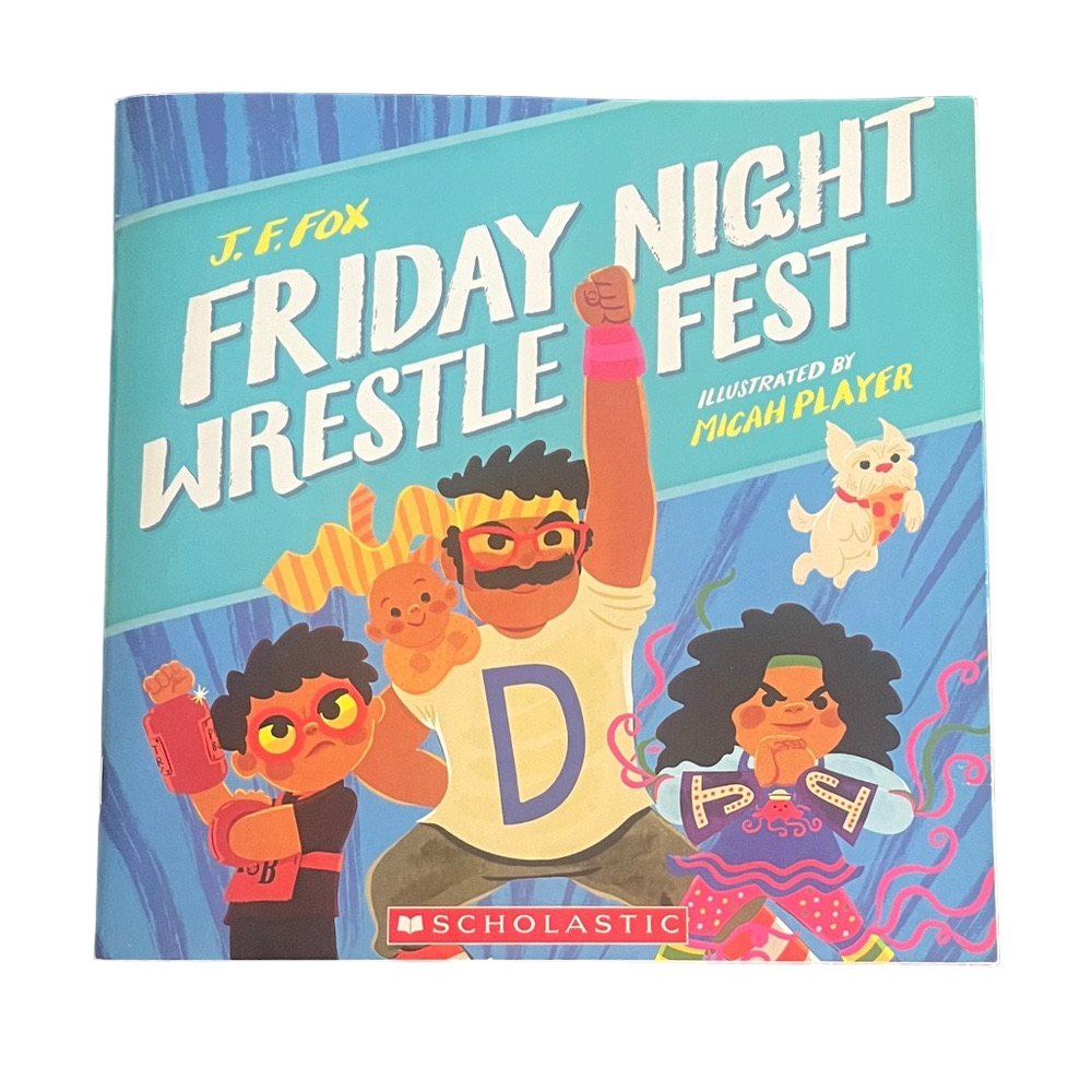 Scholastic's Friday Night Wrestle Fest Children’s Book